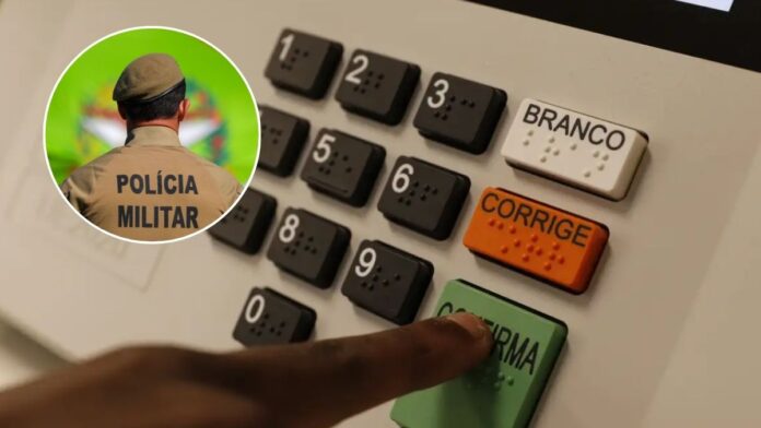 Boca de urna e propaganda irregular: PM registra 122 ocorrências durante as eleições 2026 em SC