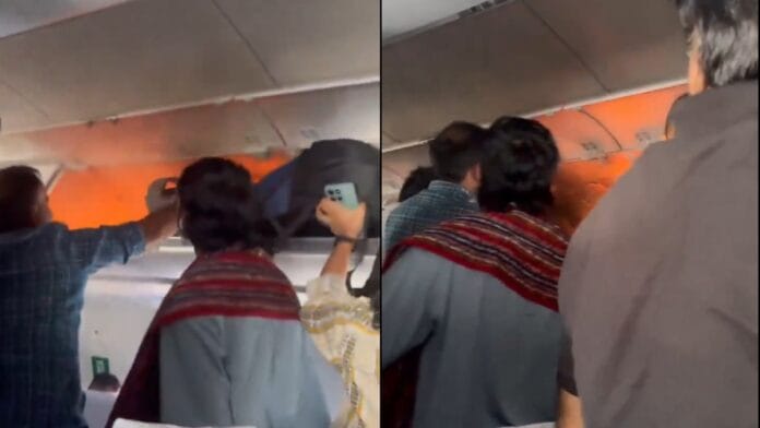 VÍDEO: Carregador portátil pega fogo em avião com mais de 180 passageiros, causa tumulto e força pouso de emergência