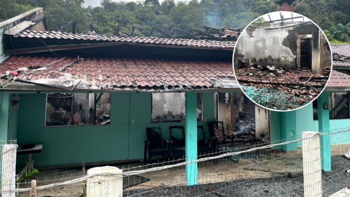 Casa é alvo de incêndio criminoso e marido é suspeito do crime após briga motivada por pagamento de despesas domésticas em SC