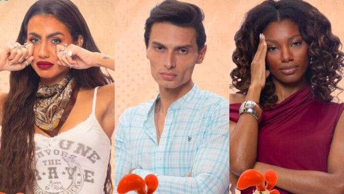 Enquete A Fazenda 18: quem fica entre Cath, Gabriel e Tina