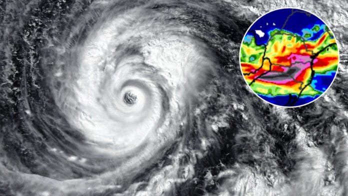 Ciclone extratropical coloca três estados em alerta vermelho para vento de 100 km/h, chuva forte e risco de granizo
