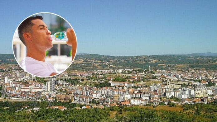 Cidade escolhida por Cristiano Ronaldo para fábrica milionária de água tem xará no Brasil e passado real