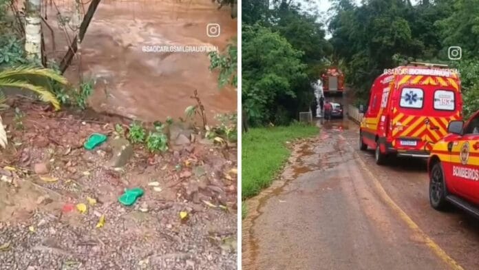 Criança autista desaparece em SC, chinelo indica possível entrada em rio e bombeiros fazem buscas