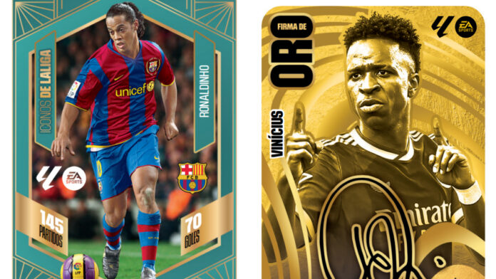 Panini lança álbum oficial La Liga Stars com figurinhas especiais de lendas históricas como Ronaldinho Gaúcho, Messi e Cristiano Ronaldo