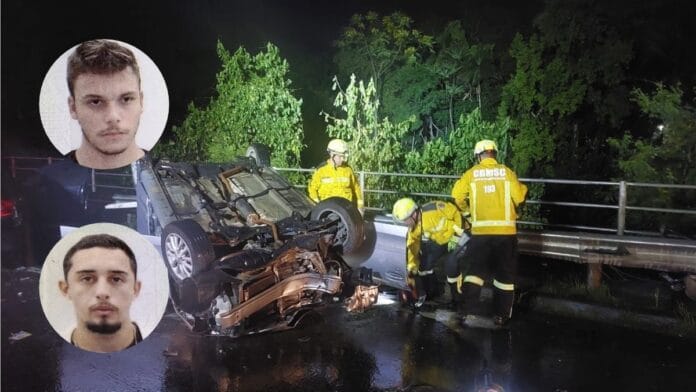 Dois jovens de 18 anos morrem em acidente que bloqueou acesso à BR-470 em Blumenau