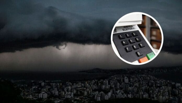 Novo ciclone ameaça domingo de eleições com temporais severos em três regiões do Brasil