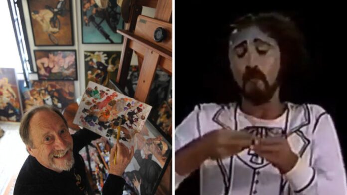 Em silêncio, sozinho e com o rosto pintado: Juarez Machado criou quadro que fez sucesso na tela do Fantástico na década de 70