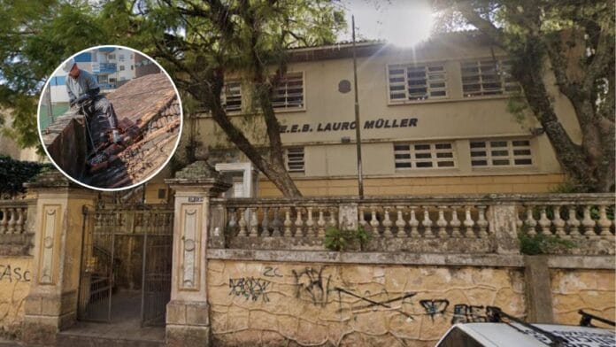 Escola construída em 1912 passa por reformas e terá novo uso após quase ser vendida por R$ 19,3 mi em Florianópolis