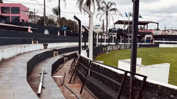 Setor da primeira etapa das obras do Germano Krüger (Foto: Divulgação, OFEC)