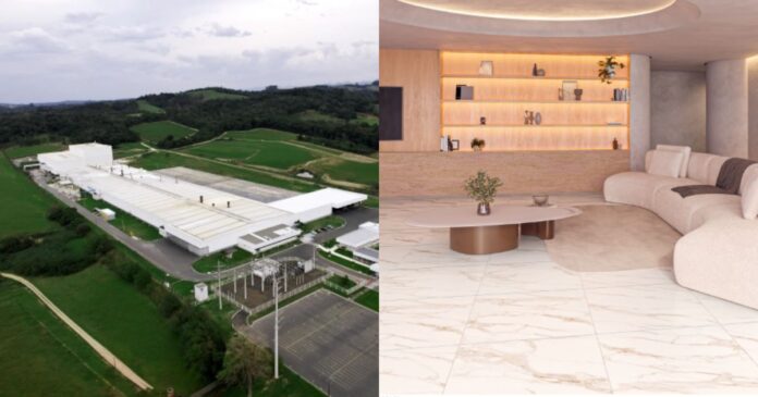 Gigante da cerâmica abre nova fábrica em SC que produz quase 10 milhões de m² de revestimentos por mês
