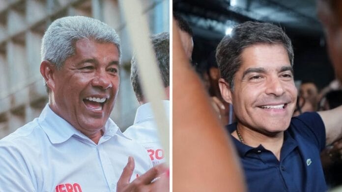 Jerônimo Rodrigues e ACM Neto (Fotos: Facebook, Reprodução)