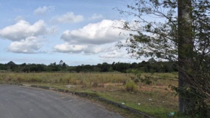 Foto do terreno do leilão em Araquari