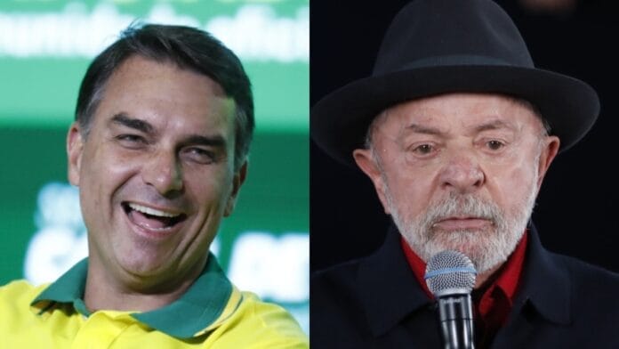 Primeira pesquisa Datafolha no 2º turno mostra Flávio Bolsonaro numericamente à frente de Lula