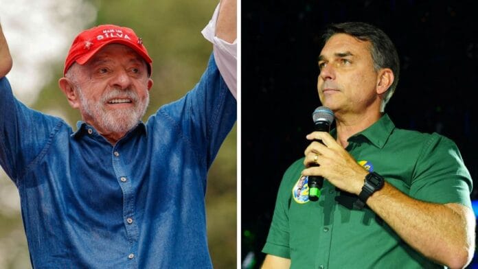 Lula cresce 5,54% do 1° para o 2° turno em SC e fica a 11 mil votos de Flávio Bolsonaro em Florianópolis