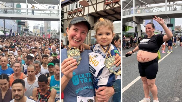 Mais de 3,5 mil fritz e fridas vão às ruas de Blumenau para 1ª Oktoberfest Run; veja fotos