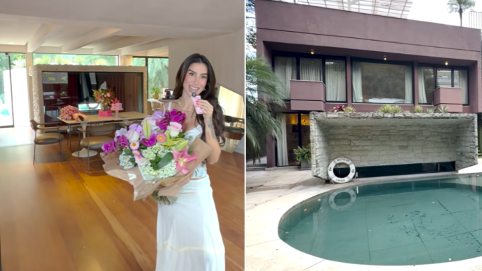 Por dentro da nova casa de Bianca Andrade de R$ 9 milhões com arquitetura de 1970 e “porteira fechada”