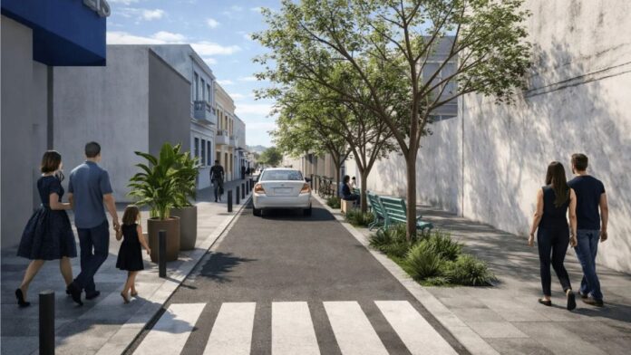 Rua de comércio histórica no centro de Florianópolis terá calçada ampliada e arborização da via