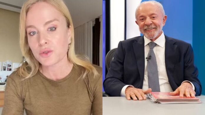 Angélica e a sogra declaram que vão votar em Lula nas Eleições 2026