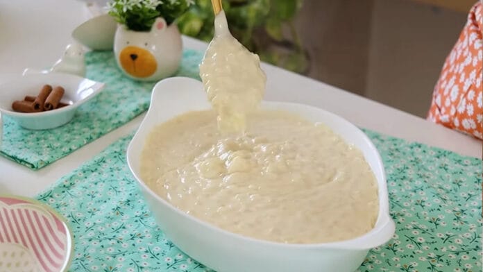 arroz na travessa