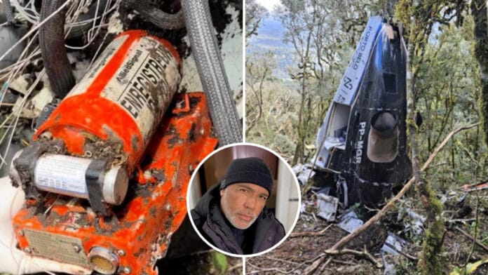 Helicóptero de acidente que matou cantor Rick em SC não teve teste de caixa-preta pelos pilotos, diz Cenipa