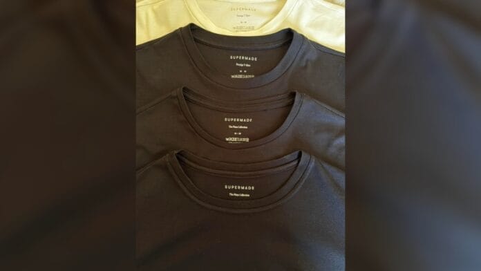 camisetas dobradas