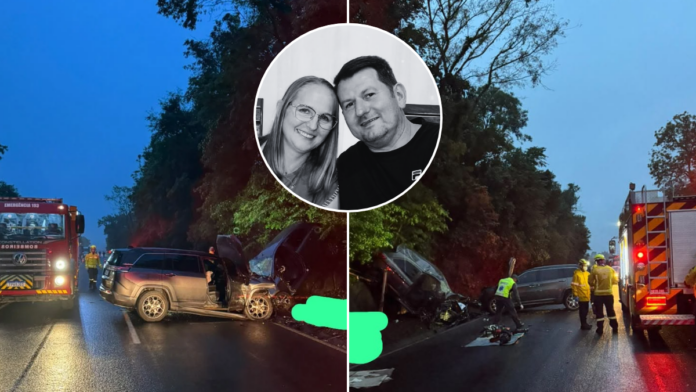 Casal morre em grave acidente na BR-282 em SC: “Serão sempre lembrados com muito amor e carinho”