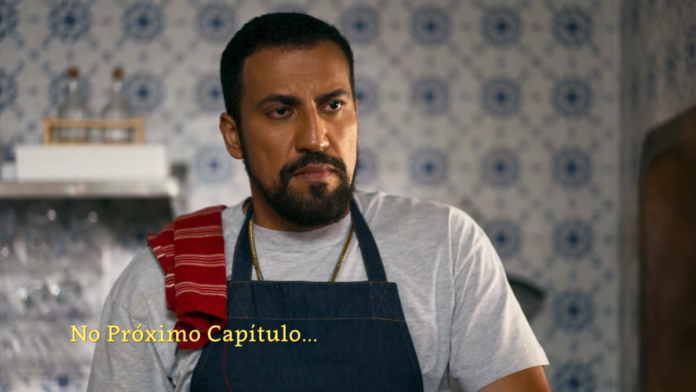 Joel (Ricardo Teodoro) em cena da novela das nove da TV Globo
