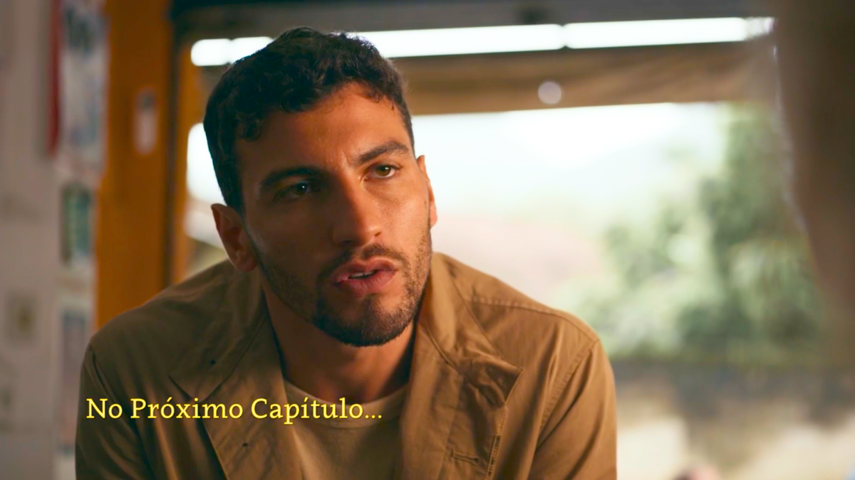 cena da novela das nove da TV Globo