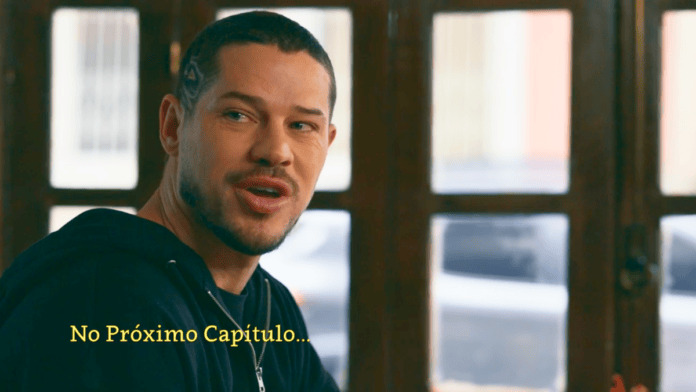 cena da novela das nove da TV Globo