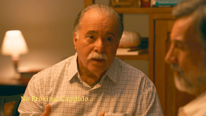cena da novela das nove da TV Globo