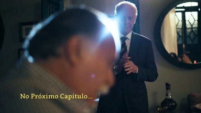 cena da novela das nove da TV Globo