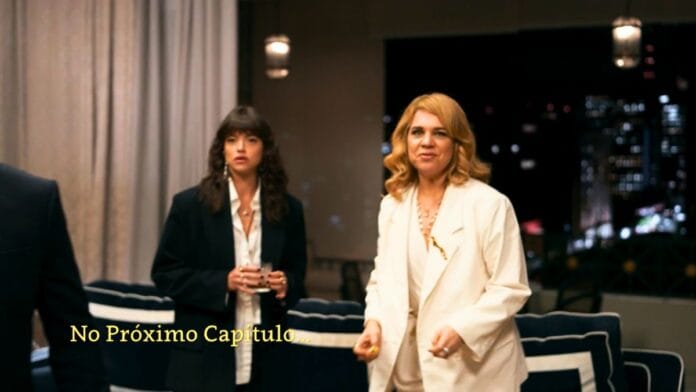 cena da novela das nove da TV Globo