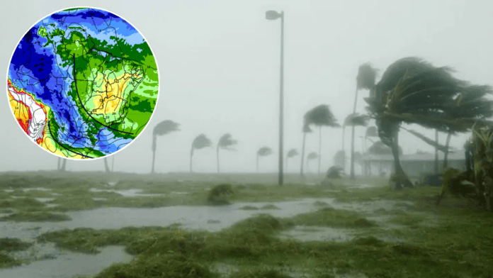Ciclone extratropical traz chuva de até 200 mm e risco de granizo para o Sul do Brasil; veja rota