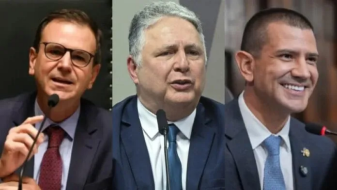 Garotinho desiste de recurso e Douglas Ruas pode ser eleito no primeiro turno no RJ (Foto: Divulgação; Carlos Moura, Agência Senado)