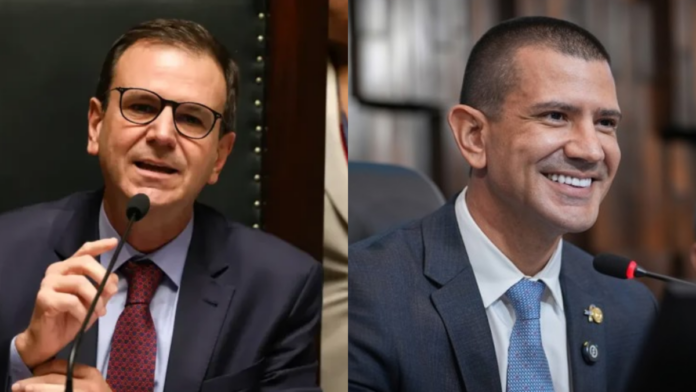 Eduardo Paes (PSD) e Douglas Ruas (PL) vão ao segundo turno (Foto: Divulgação)