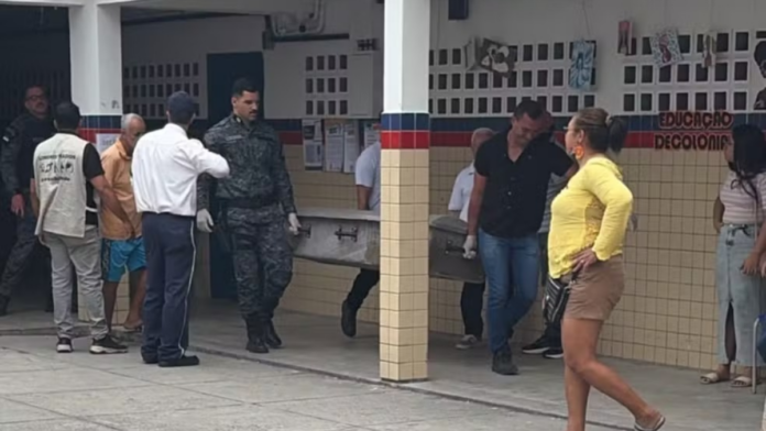 Eleitor morre enquanto votava, seção é suspensa e PM isola escola durante eleições