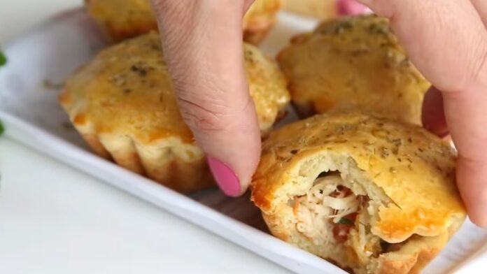 empadas finalizadas prontas para consumo