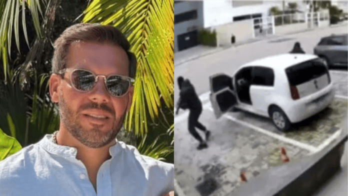 Criminosos esperaram empresário colocar filha no carro antes de execução em bairro de luxo na Grande Florianópolis