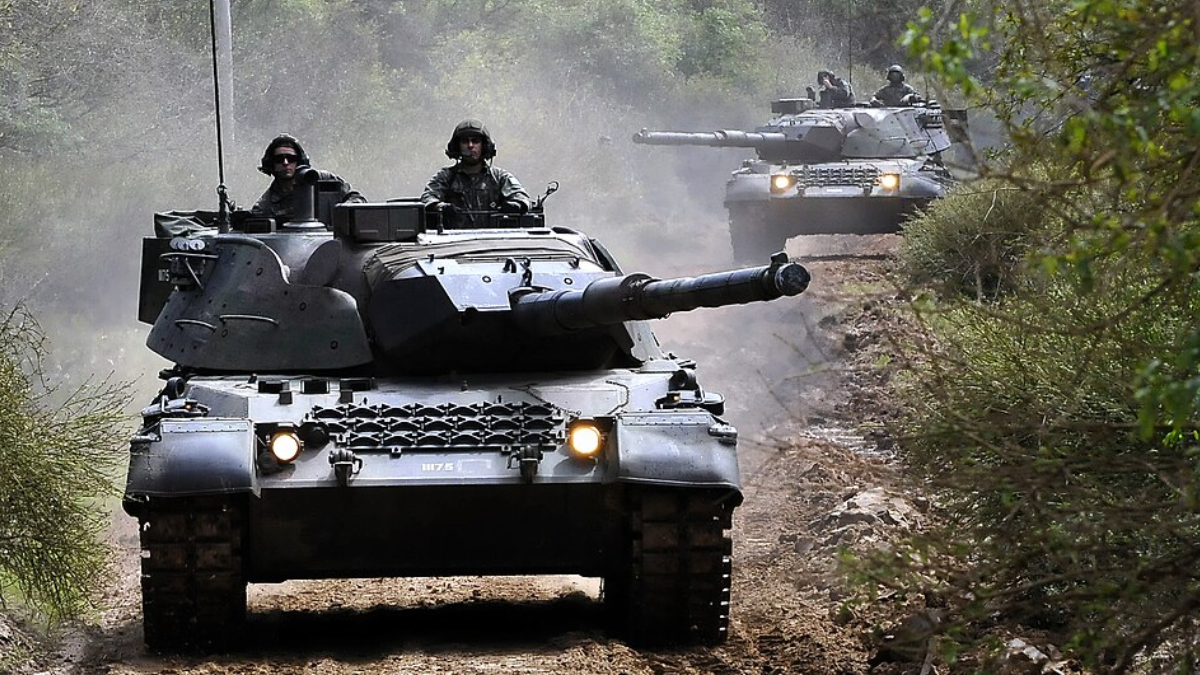 Leopard 1A5 BR do Exército Brasileiro (Foto: Jorge Cardoso / Ministério da Defesa)