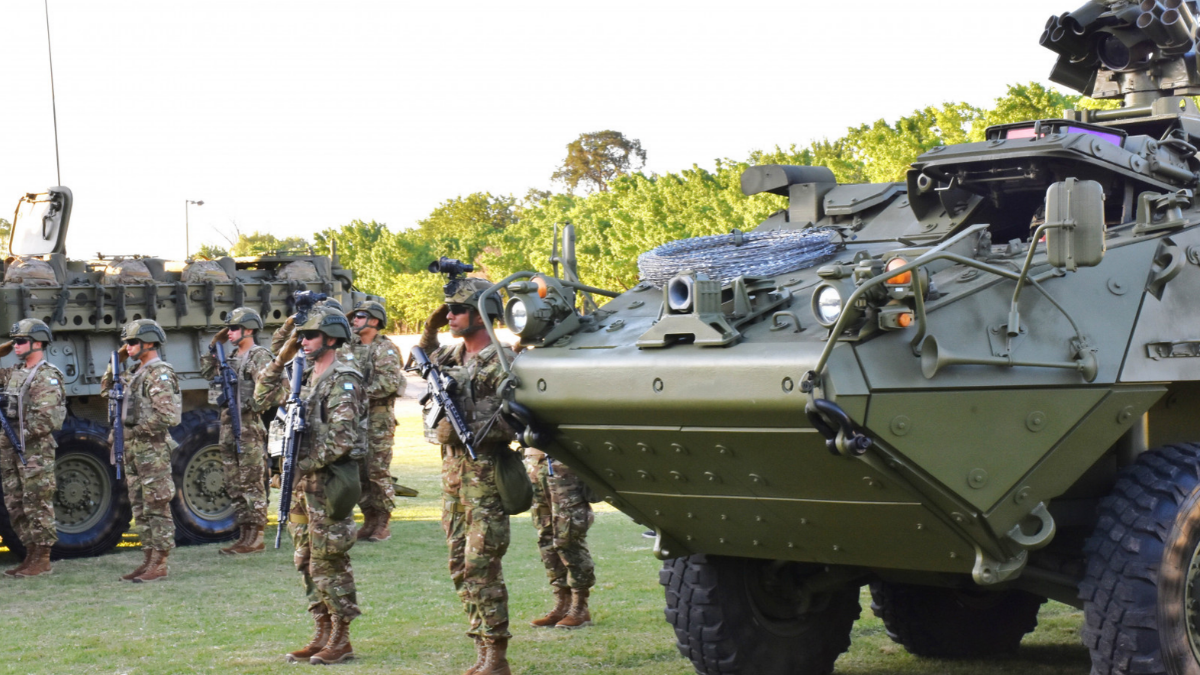 Stryker 8x8 incorporado pelo Exército Argentino (Foto: Ejército Argentino)