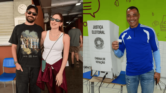 famosos votando eleições 2026 (8)