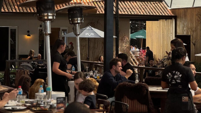Parte interior do fazenda churrascada Morumbi