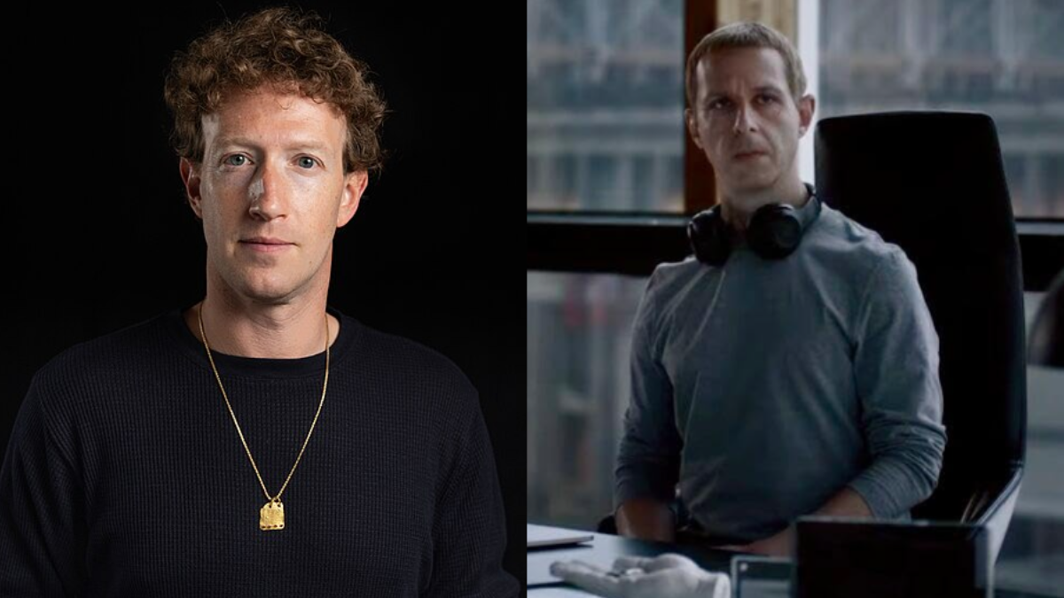 Mark Zuckerberg, CEO da Meta, é vivido por Jeremy Strong em The Social Reckoning, filme que revisita o poder do Facebook e seus impactos políticos e sociais (Foto: Jeff Sainlar / Meta / Wikimedia Commons)