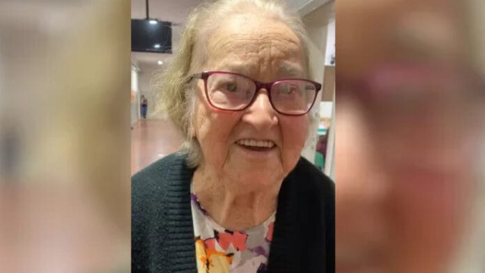 Idosa tem 99 anos e sempre busca ir votar nas eleições em São Paulo (Foto: Reprodução)