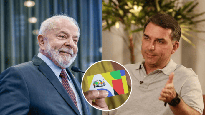 Bolsa Família: Lula e Flávio Bolsonaro discordam sobre futuro do benefício, mas concordam em um ponto; veja qual
