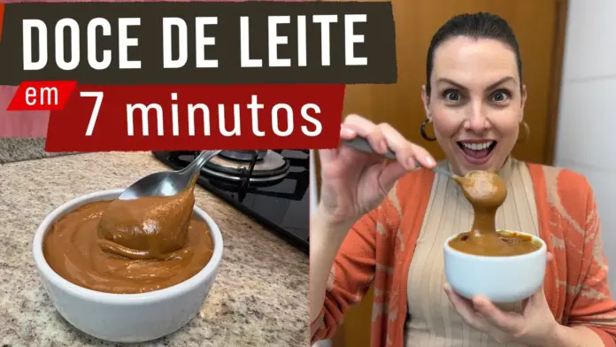 Dia Mundial do Doce de Leite: receita cremosa fica pronta em 7 minutos com um ingrediente indispensável