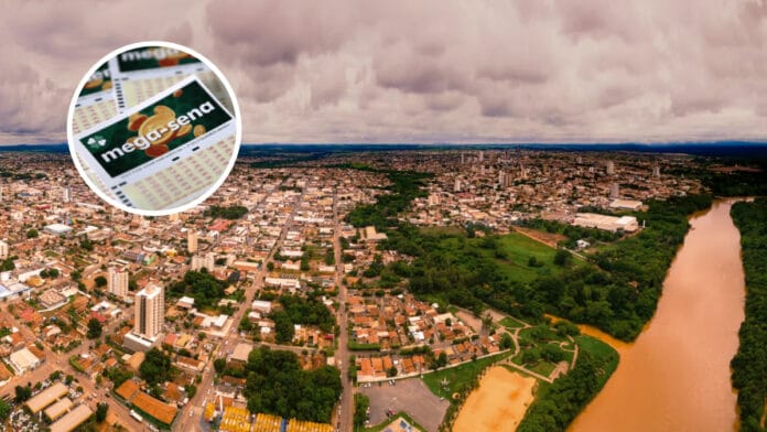 Ganhador da Mega-Sena 3077 mora em Rondonópolis, no Mato Grosso, e levou R$ 324 milhões para casa (Foto: Prefeitura de Rondonópolis, Divulgação; Rodrigo de Oliveira, Caixa, Divulgação))