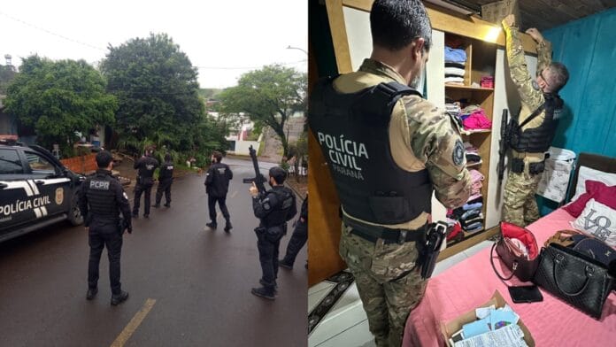 Megaoperação em SC e dois estados mobiliza 500 policiais contra organização que praticava crimes violentos