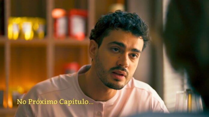 cena da novela das nove da TV Globo