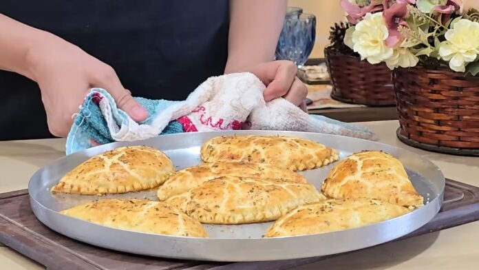 pastéis recém assados